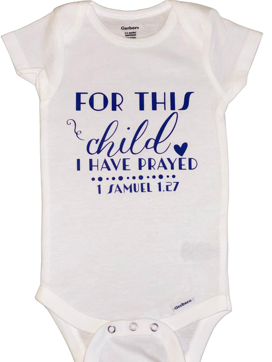 For This Child Onesie